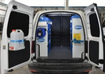 01_Allestimento Syncro su Caddy con compressore e mobili per furgoni 