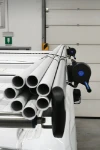 01b_Arrotolatore Beltpro con cinghia per bloccare il carico sul tetto del furgone