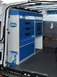 02_Allestimento Syncro System con cassetti e ripiani per Talento Fiat

