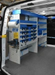 02_Pianale e mobili per elettricista su Custom Ford
