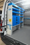 02_Ripiani di scaffalatura configurabili, cassetti metllici e cinghie su Master 