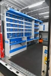 03_Contenitori trasparenti e vasca stagna su Ducato L3 H2 per assistenza tecnica