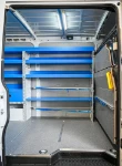 04_Dalla porta scorrevole: fermavaligie con cinghia su Iveco Daily