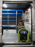 04_Generatore, compressore e accessori di bloccaggio su paratia di fondo Ducato 