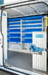04_Piano di lavoro e portamorsa estraibile su Ford Transit L2 H2 