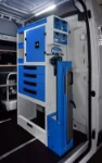 Allestimento per compressori sul boxer dalla porta laterale