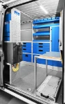Piano da lavoro con slitta per generatore per Ducato