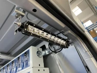 Barra LED per illuminare l’esterno del furgone montata da Syncro System