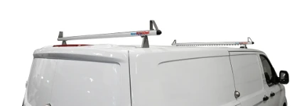 Barre portatutto con profilo Supersilent sul Ford Custom
