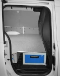 Cassetto laterale, pianale in multistrato marino resinato e pannelli per Mercedes Citan