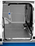 Cassone Ford Custom con pianale in alluminio e pannellatura