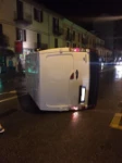 Furgone allestito da Syncro coinvolto in un incidente