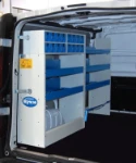 Furgone con arredamento per forniture alberghiere