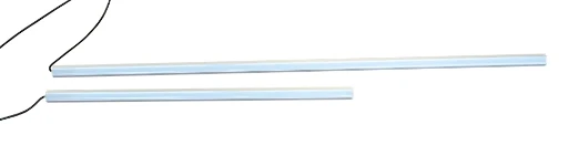 I due modelli di plafoniera LED inclinata a 45° proposti da Syncro