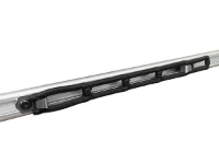 Kit per barra SYNCROBLOCK comprensivo di elastico nero a forma di "H" e 2 ganci AGA00007