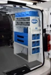 Lato destro allestimento Jumpy per elettricista