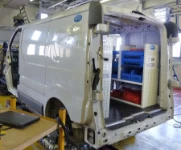 Lato destro allestimento Ultra prima del crash test