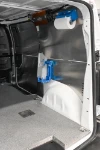 Lato destro Vivaro Opel con rivestimento alluminio e accessori