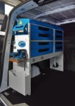 Lato sinistro allestimento Ford Connect