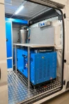 Macchina generatore compressore montata su slitta