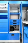 Modulo armadio con ante e cassetti per Opel Movano
