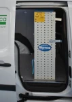 NV250 con rivestimento interno in legno e lamiera