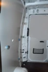 Particolare delle protezioni interne del Daily Iveco 2014 L1 H1