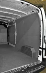 Pianale in legno multistrato e rivestimento in lamiera per Movano