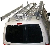 Porta scale per Caddy con tubo inox per materiali lunghi