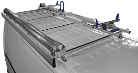 Porta tubi in acciaio inox e portascale per Master