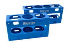 Portabombolette in alluminio Syncro da 36 e 31 cm
