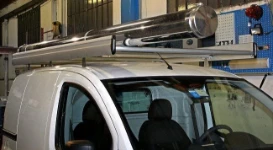 Portapacchi con tubo inox per Bipper