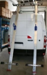 Portascale a due slitte per Movano