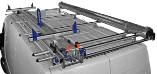 Portascale a una slitta per Master con tubo inox