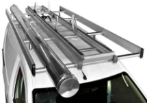 Portascale per Dokker con portatubi in acciaio inox