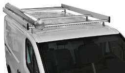 Portatubi inox montato sul portapacchi del NV300