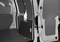 Rivestimento lato destro in lamiera preverniciata e multistrato marmato per Fiat Fiorino