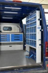 Rivestimento lato sinistro del Dacia Dokker con copriruota in alluminio mandorlato