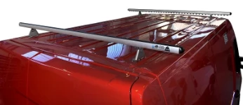 Traverse portapacchi in inox e alluminio per Nissan NV400