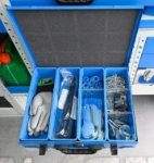 Valigetta nell’allestimento Syncro, con 4 vaschette 