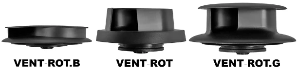 Ventilatori eolici, anche con profilo ribassato