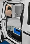 Vista laterale cassetti lunghi per Mercedes Citan
