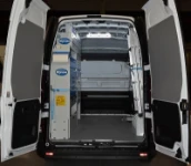 Vivaro Opel allestito per installatore di caldaie e condizionatori